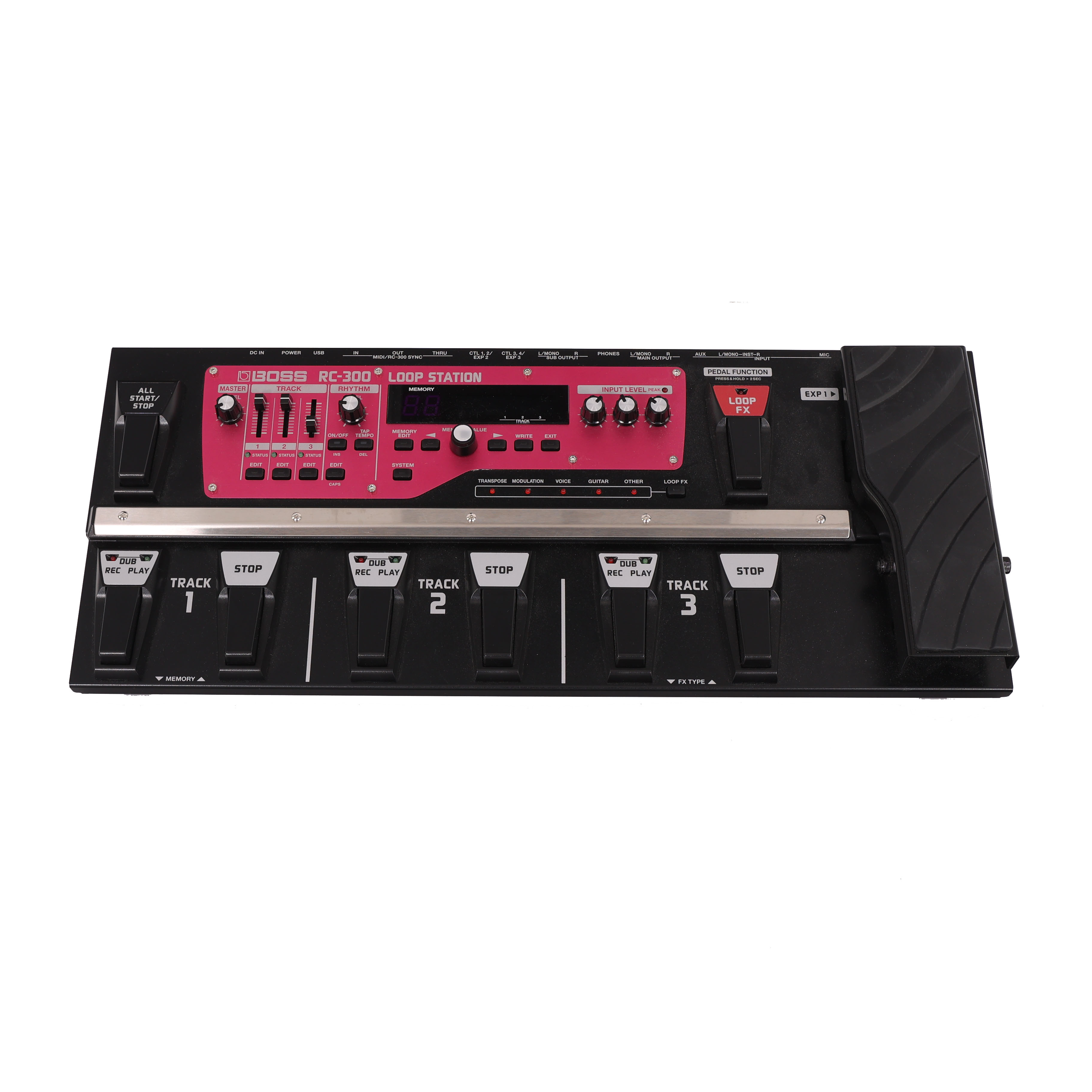 Second Hand Boss RC-300 Triple Looper Floor Unit 851